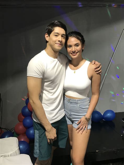 Jeric Gonzales and Klea Pineda